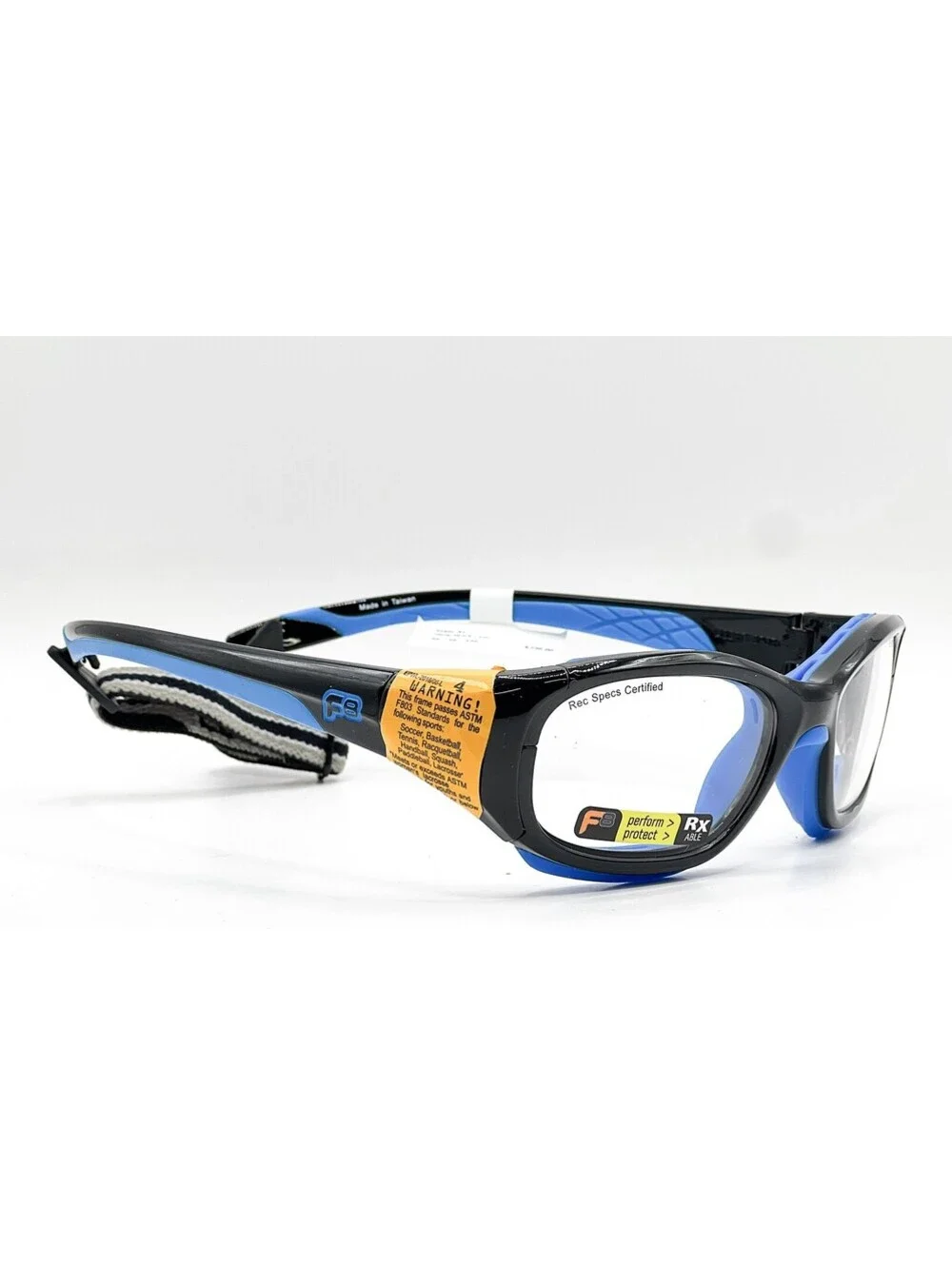 Liberty Sport Slam Black Blue Sport Authentic Eyeglasses 55-19-135